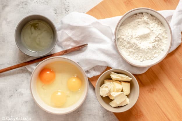 Dunkin Donuts French Cruller dough ingredients