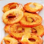fried apples on a platter