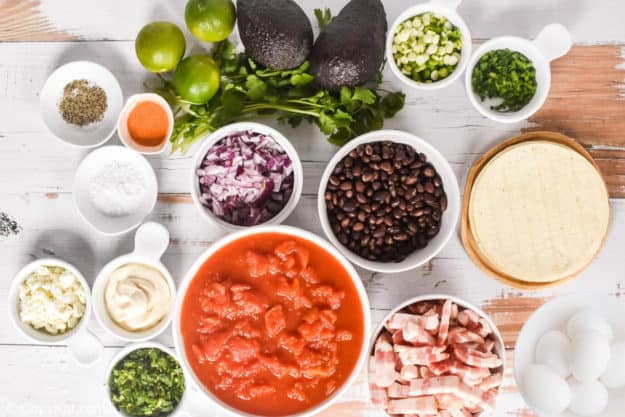 huevos rancheros ingredients