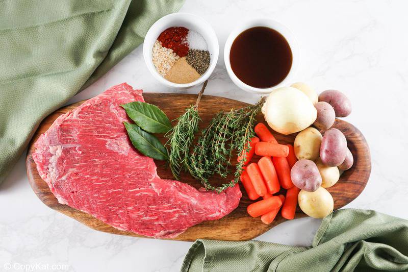Instant Pot tri tip roast ingredients