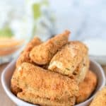 a bowl of fried jalapeno poppers
