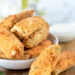 a bowl of homemade jalapeno poppers