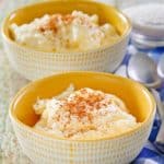 two bowls of tapioca pudding