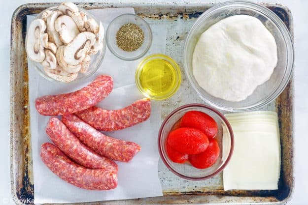 Uno deep dish pizza ingredients