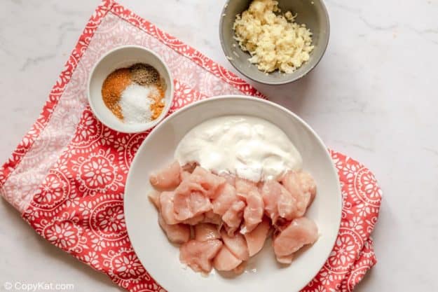 butter chicken ingredients