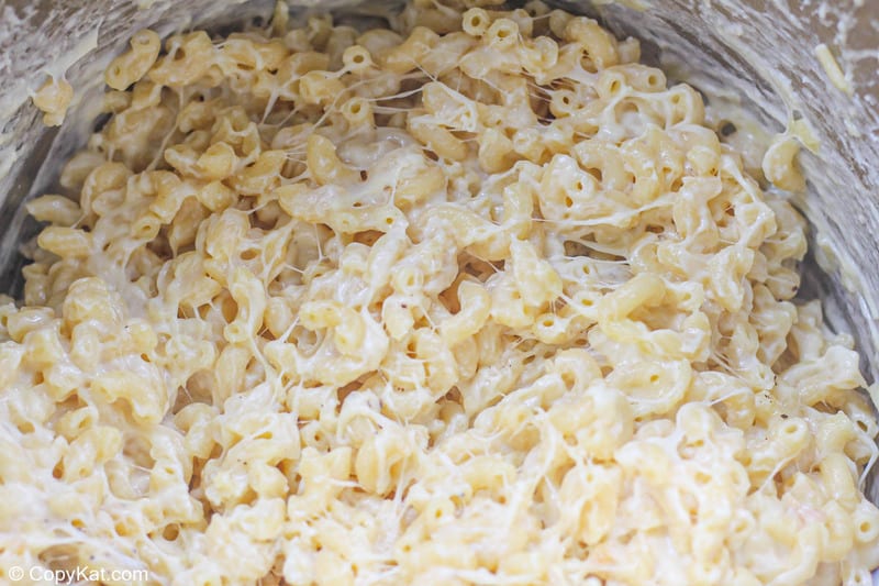 white cheddar mac and cheese in an Instant Pot
