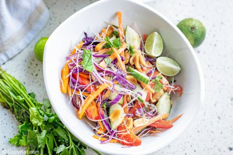Thai Noodle Salad with Peanut Dressing