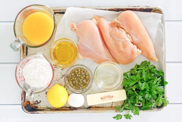 chicken francese ingredients