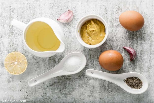 garlic aioli ingredients