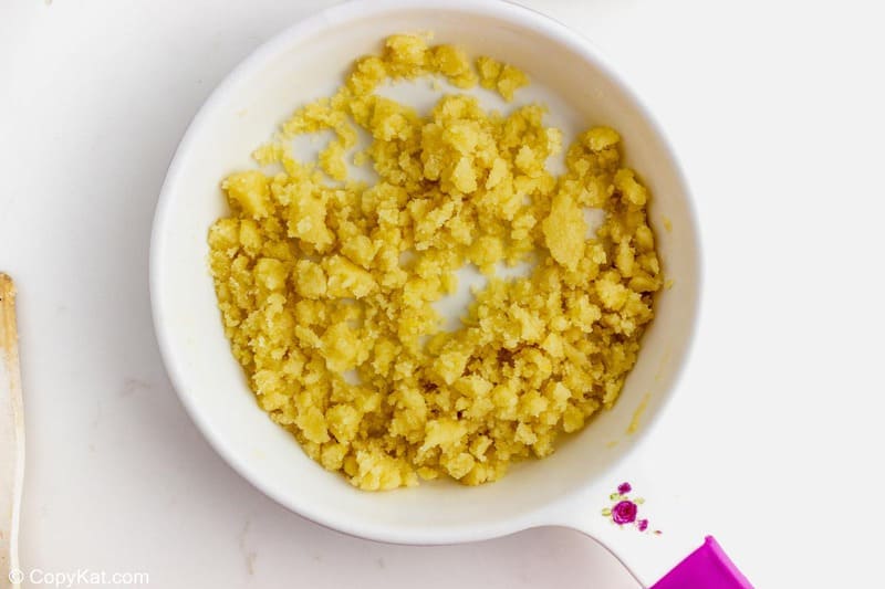 streusel crumb mixture for topping Starbucks blueberry muffins