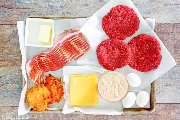 Whataburger breakfast burger ingredients