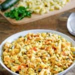 a bowl of homemade Boston Market squash casserole