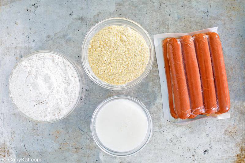 mini corn dogs ingredients.