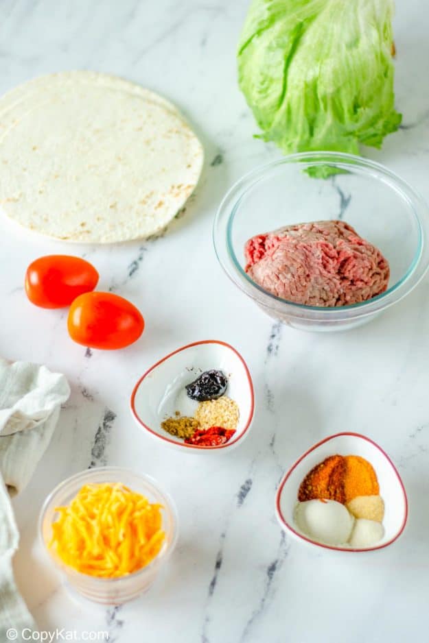 Taco Bell Soft Taco Ingredients