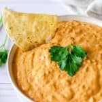 a bowl of taco dip