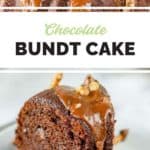 homemade chocolate bundt cake