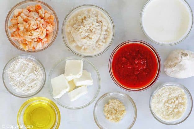 Olive Garden San Remo Seafood Dip ingredients
