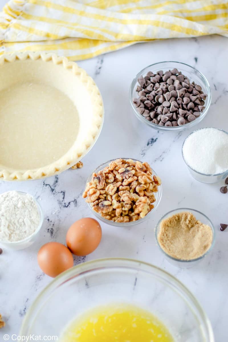 Toll House pie ingredients