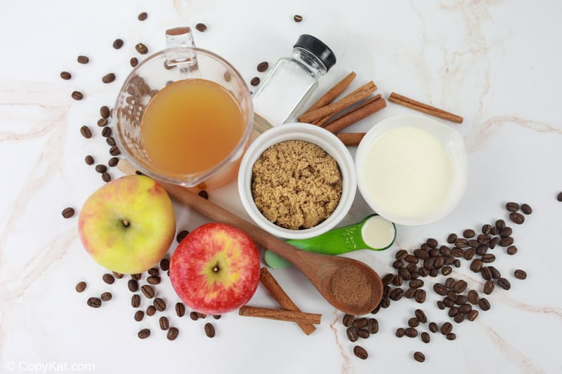 Starbucks apple crisp macchiato ingredients.