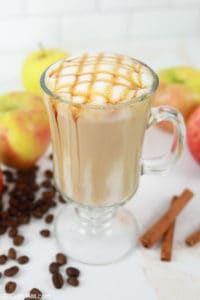 homemade Starbucks apple crisp macchiato.