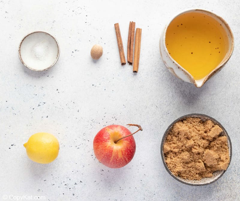 Starbucks iced apple crisp macchiato ingredients.