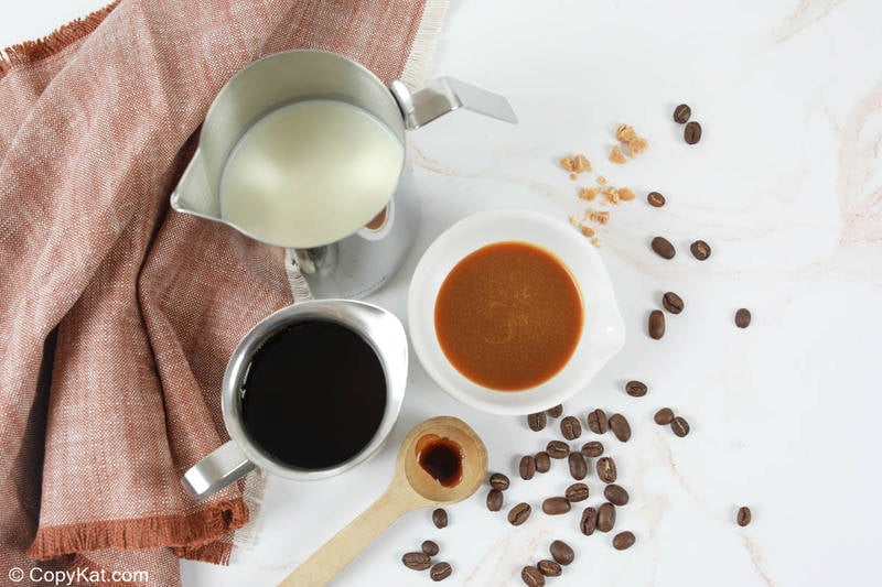 Starbucks Smoked Butterscotch Latte Ingredients
