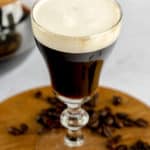 A classic Irish coffee drink.