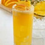 homemade Soggy Dollar Bar Painkiller drink.