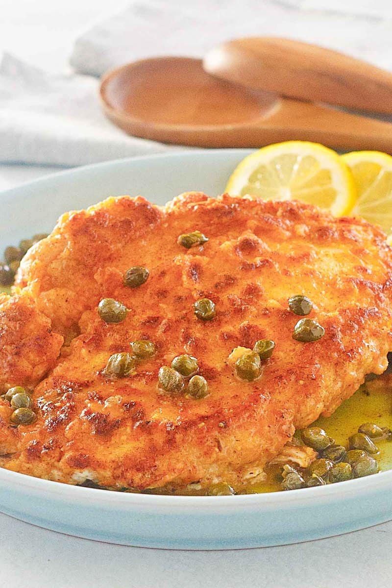 homemade Buca di Beppo chicken limone (lemon chicken).