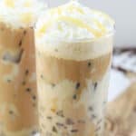 copycat Starbucks iced white chocolate mocha drinks.