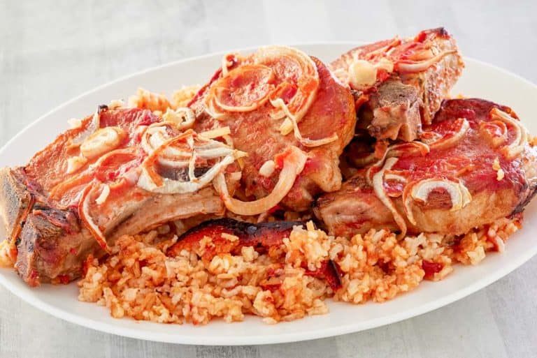 One-Dish Baked Pork Chops and Rice Casserole