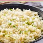 a bowl of cold sauerkraut salad.