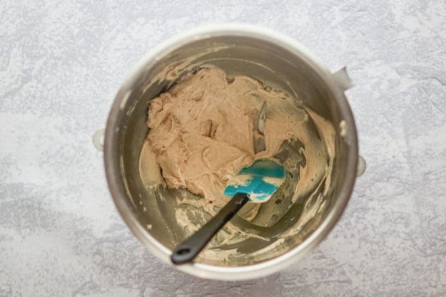 homemade Texas Roadhouse butter in a mixing bowl.