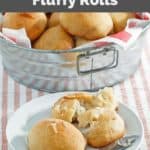 copycat Texas Roadhouse rolls on a small plate.