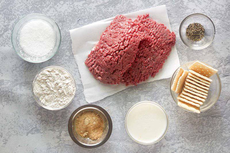 Cracker Barrel country fried steak ingredients.