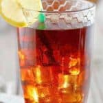 glass of copycat McDonald's sweet tea.