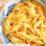 homemade Outback mac and cheese in a bowl.