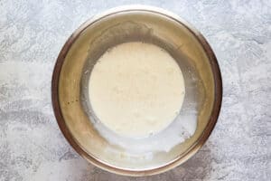 brown sugar sweet cream in a bowl.