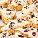 copycat Starbucks cranberry bliss bars.