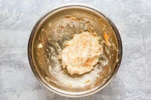 jalapeno popper cheese mixture in a bowl.