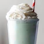 copycat McDonald's shamrock milkshake.