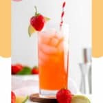 copycat Olive Garden Italian Rum Punch Cocktail.