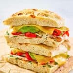 copycat Panera chipotle chicken avocado melt.