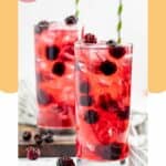 copycat very berry hibiscus refresher Starbucks drink.