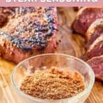 homemade Outback steak seasoning in a bowl.