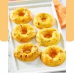 six homemade Dunkin omelet bites.