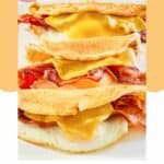 three Dunkin Pancake Wake Up Wraps