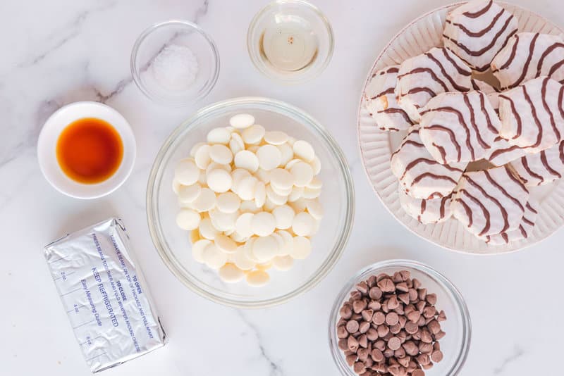 Little Debbie zebra cake truffles ingredients.