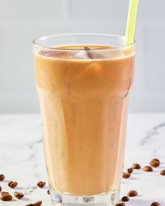 copycat McDonald's iced coffee drink.