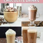 four copycat Starbucks chocolate drinks.